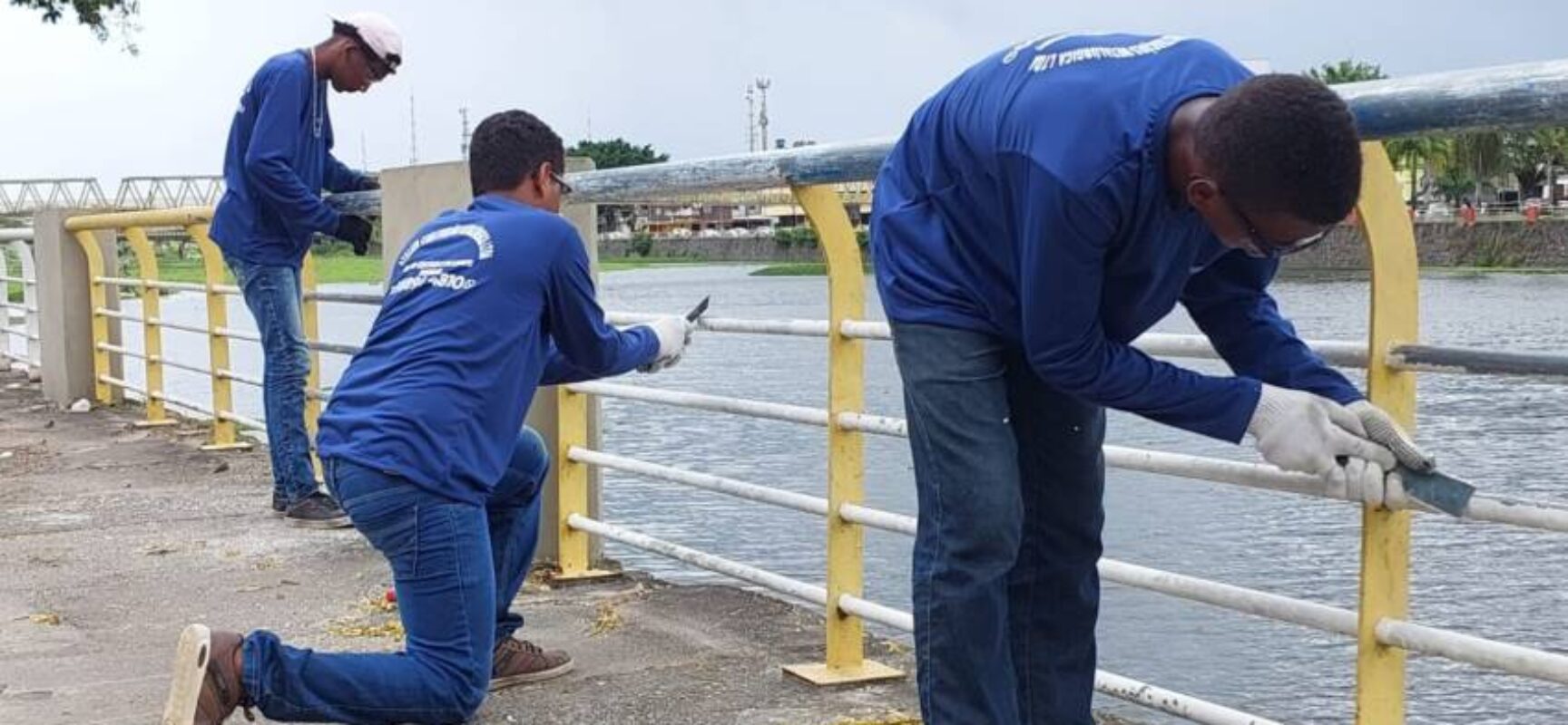 Prefeitura de Itabuna inicia revitalização do gradil da Beira-Rio e de duas pontes