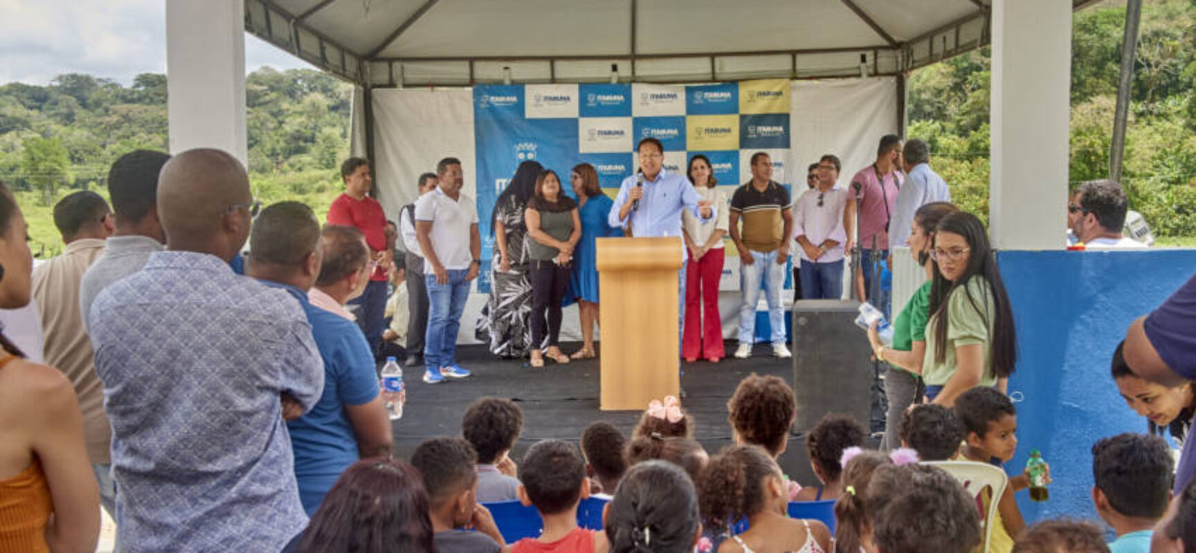 Comunidade da Vila de Mutuns comemora novas instalações da USF Francisco Benício