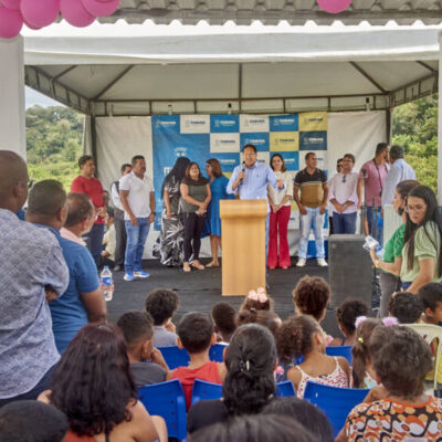Comunidade da Vila de Mutuns comemora novas instalações da USF Francisco Benício
