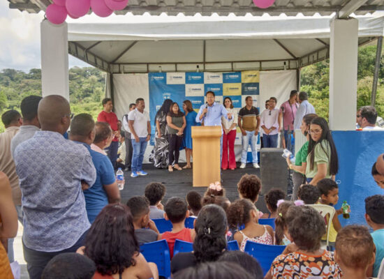 Comunidade da Vila de Mutuns comemora novas instalações da USF Francisco Benício