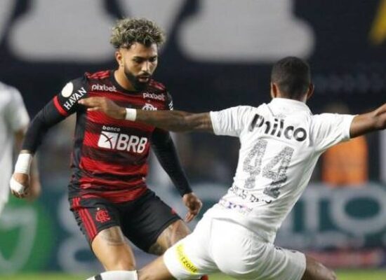Em clima de Libertadores, Flamengo encara Santos pelo Brasileirão