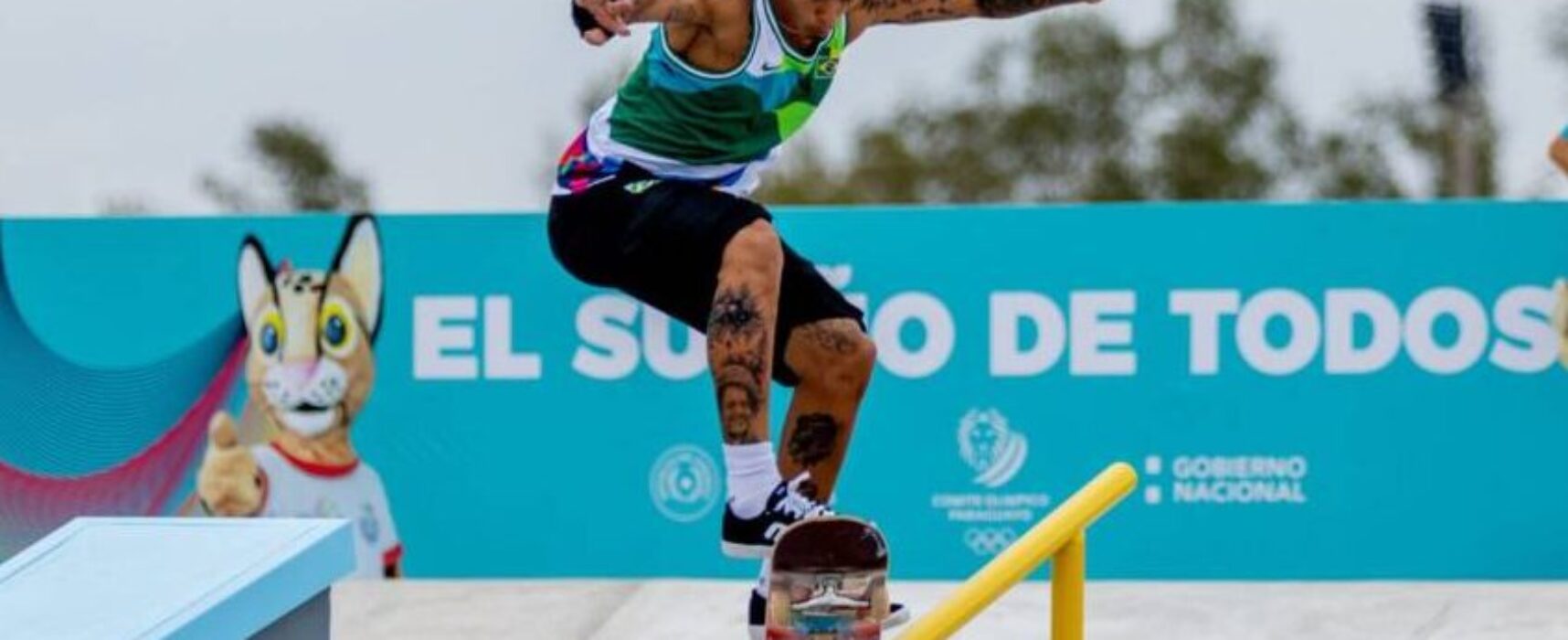 Skate brasileiro estreia em 1º dia de Jogos Sul-Americanos de Assunção