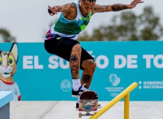 Skate brasileiro estreia em 1º dia de Jogos Sul-Americanos de Assunção