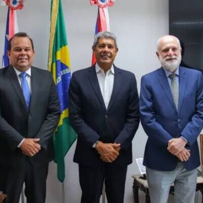 Jerônimo se reúne com presidente do TJ-BA para tratar sobre processo de transição do governo