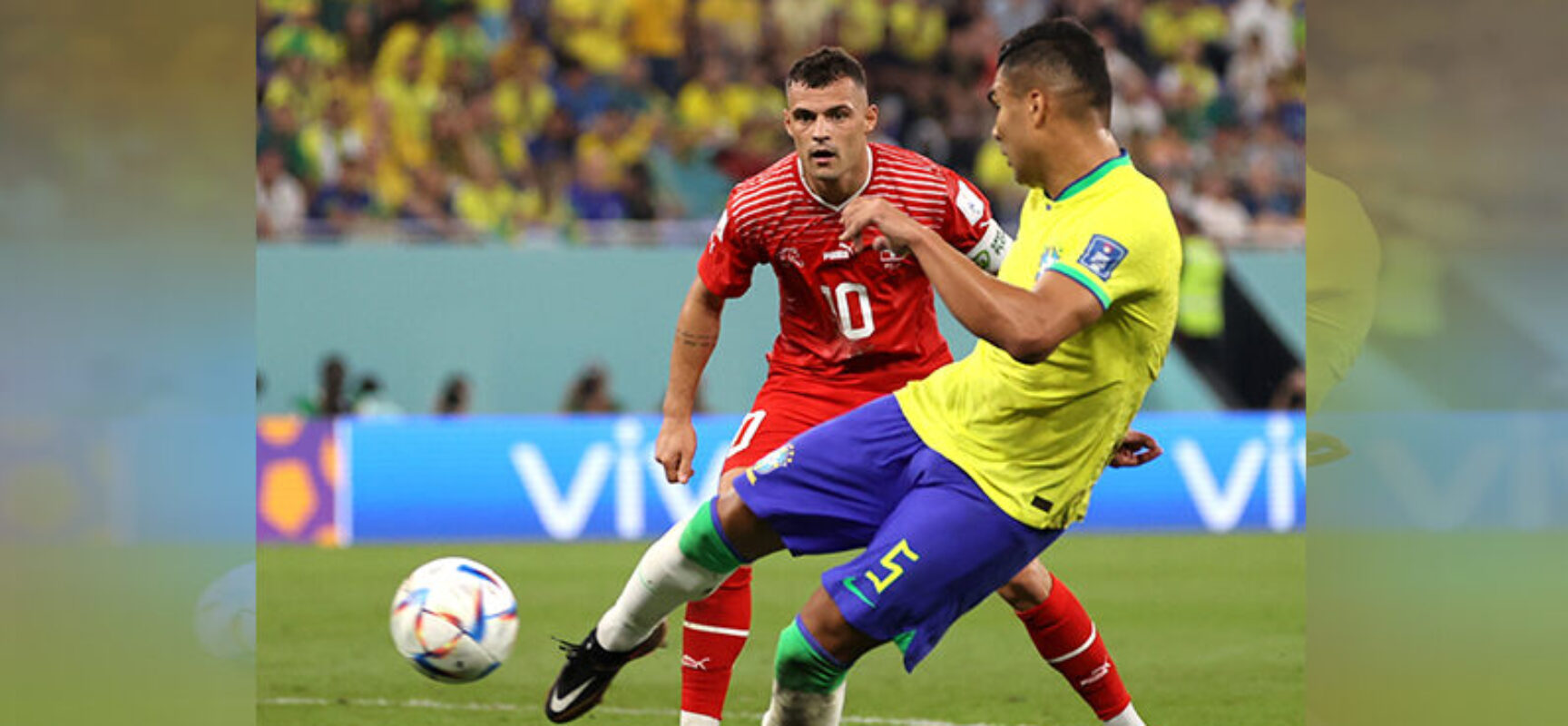 Brasil vence a Suíça com golaço de Casemiro e garante vaga nas oitavas da  Copa | Jornal do Radialista