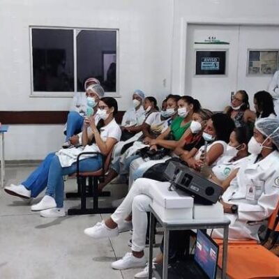 Hospital de Base capacita profissionais com o curso “Suporte Básico de Vida-BLS” 