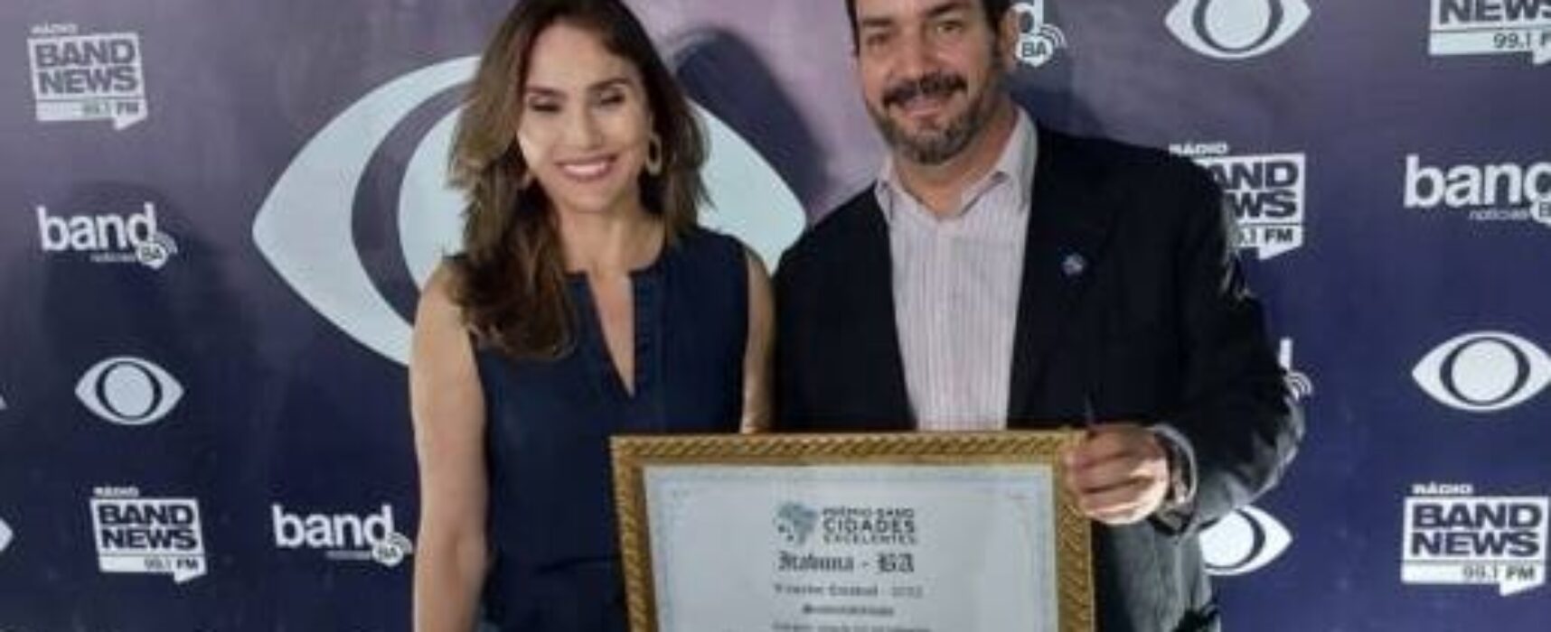 Itabuna é premiada no Band Cidades Excelentes 2022