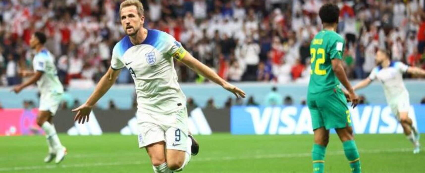 Sem apuros, Inglaterra despacha Senegal e pega França nas quartas