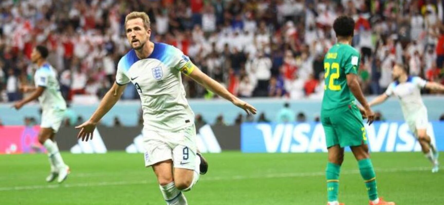 Sem apuros, Inglaterra despacha Senegal e pega França nas quartas