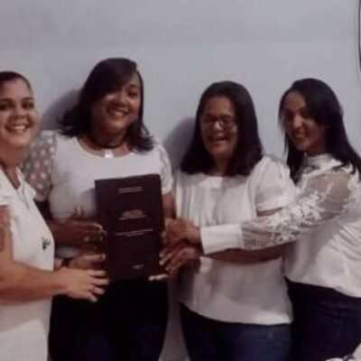 Flávia, Marisandra, Quênia e Vanessa, um quarteto ativo e habilidoso
