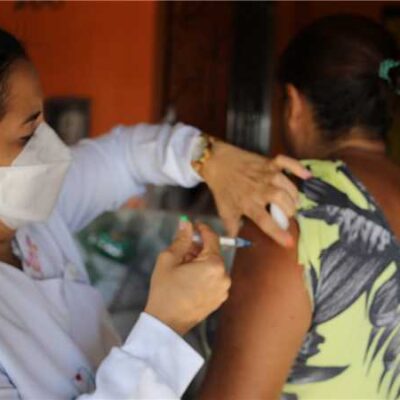 Covid-19: 58% da população ilheense acima de 12 anos já recebeu a dose de reforço