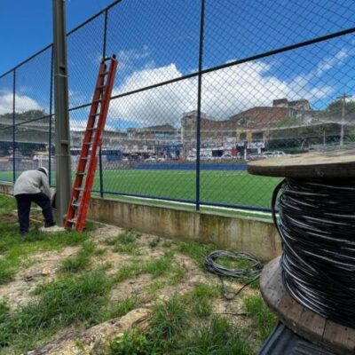 Prefeitura aciona a Polícia Civil após novo furto da fiação de cobre da Areninha da Fernando Cordier