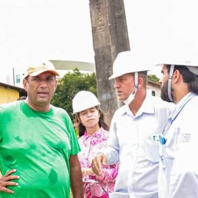 Prefeito Mário Alexandre visita início da 2ª etapa da duplicação da Orla Sul de Ilhéus