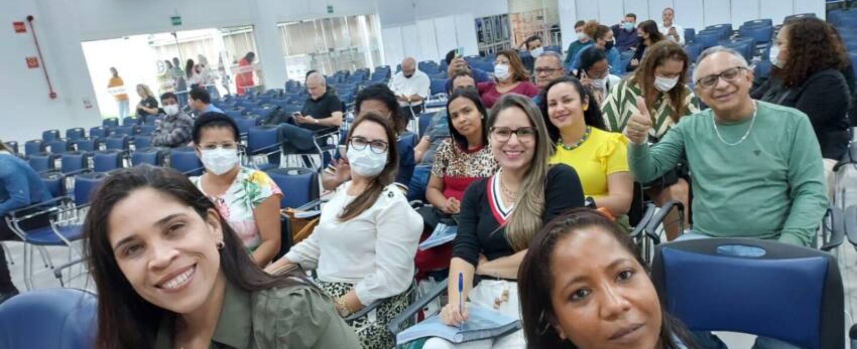 Colaboradores do Hospital de Base participam da capacitação sobre a Nova Lei de Licitações