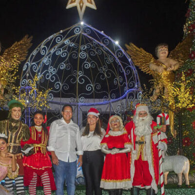 Encanto, magia e alegria na abertura do Natal de Luzes e Sonhos de Itabuna