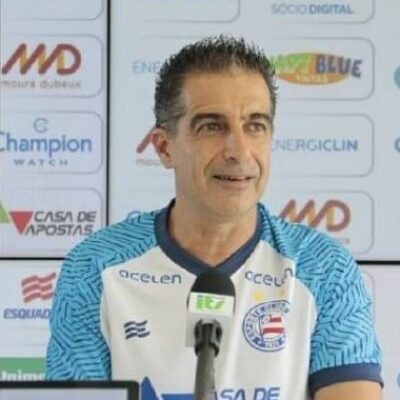 Técnico português Renato Paiva diz que o Bahia é um “gigante adormecido”