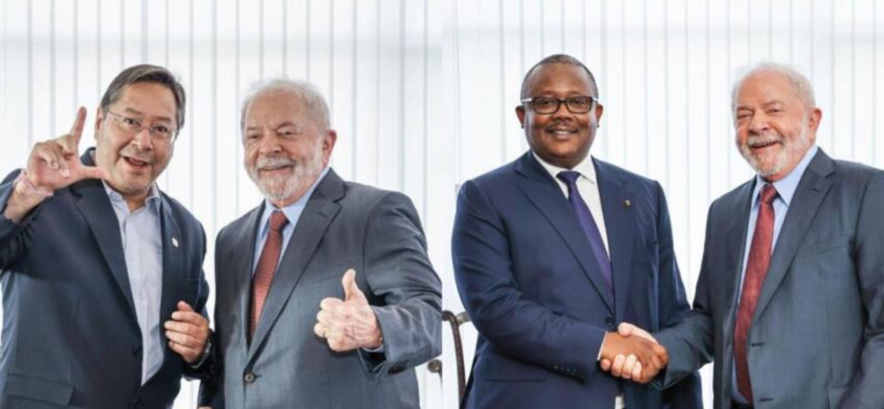 Lula se reúne com líderes internacionais no Palácio do Itamaraty