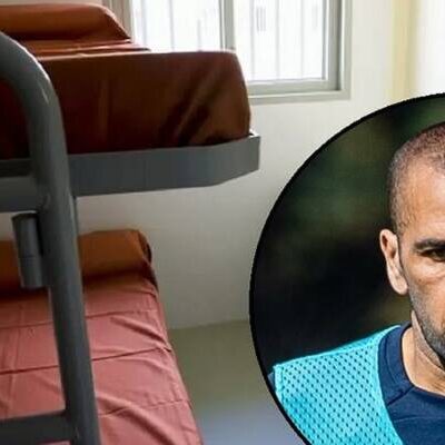 Preso na Espanha, Daniel Alves divide cela com outro brasileiro