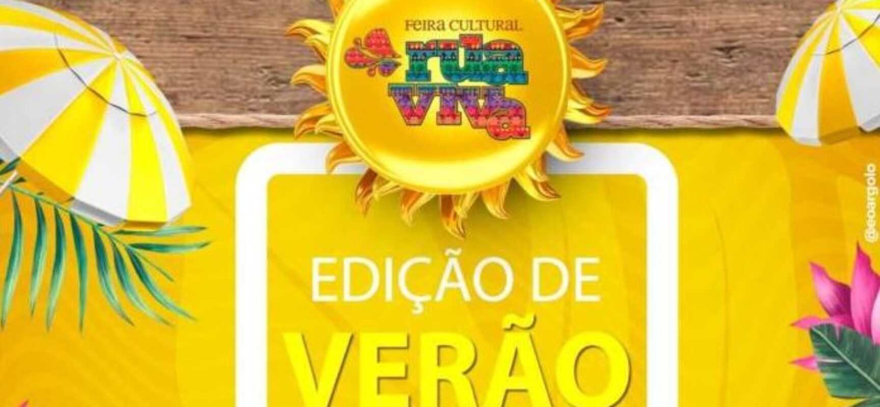 Feira Cultural Rua Viva promove edição de Verão neste sábado (14)