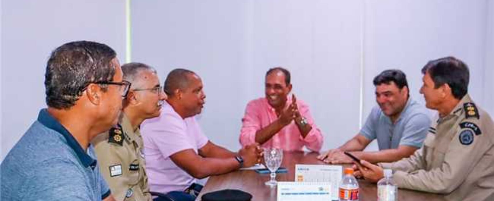 Segurança Pública é pauta de reunião entre prefeito Mário Alexandre e Polícia Militar da Bahia