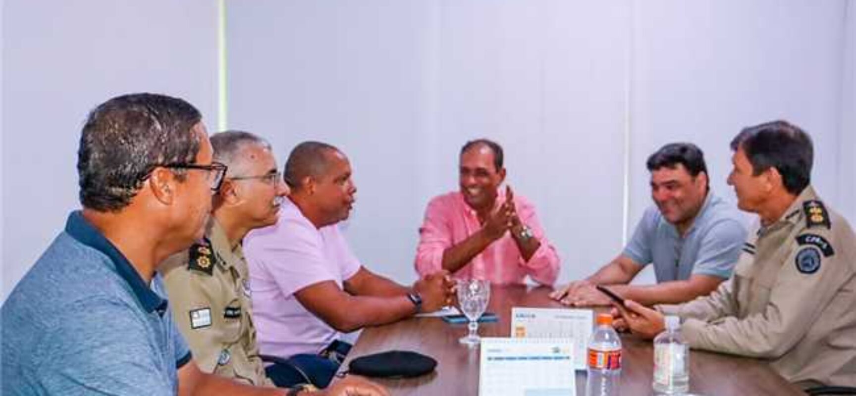 Segurança Pública é pauta de reunião entre prefeito Mário Alexandre e Polícia Militar da Bahia