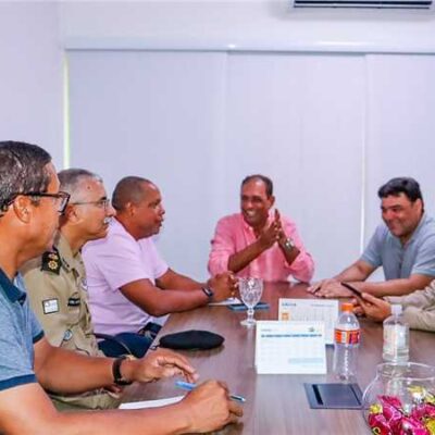 Segurança Pública é pauta de reunião entre prefeito Mário Alexandre e Polícia Militar da Bahia
