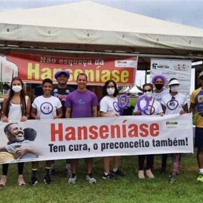 Janeiro Roxo: Sesau reforça conscientização sobre Hanseníase e promove ação no Centro de Ilhéus