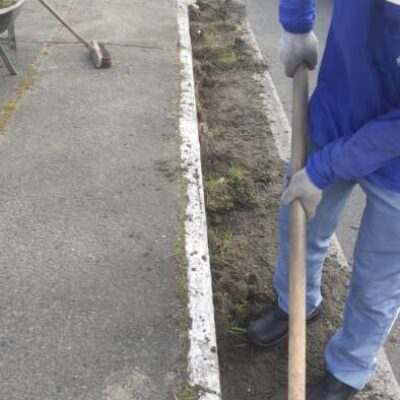 Prefeitura intensifica a roçagem de áreas, poda de árvores e coleta de entulho em Itabuna