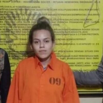 Brasileira de 19 anos é presa com 3,9 kg de cocaína na Indonésia