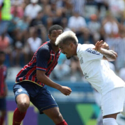 Esquadrãozinho leva 4 a 0 do Santos e está fora da Copinha