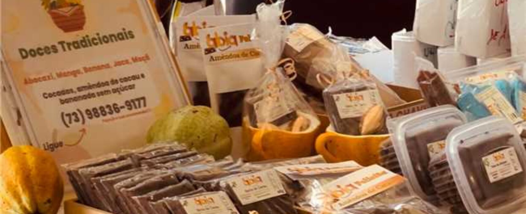 Economia Solidária apresenta produtos para turistas durante temporada de cruzeiros em Ilhéus