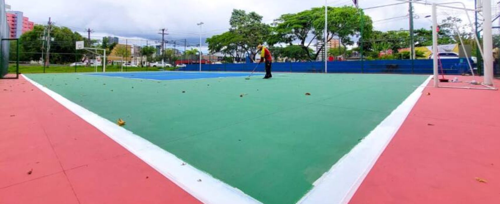 Prefeitura de Itabuna finaliza obras de requalificação da quadra do Banco Raso