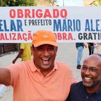 Ao lado da comunidade, prefeito Mário Alexandre entrega pavimentação na Rua Bela Vista