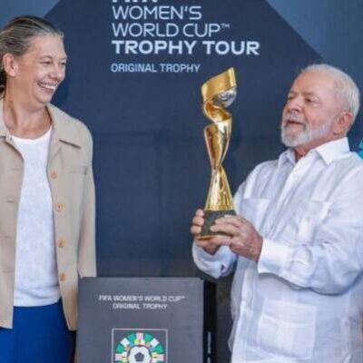 Lula revela ser torcedor do Vitória e reforça desejo do Brasil de sediar Copa feminina de 2027