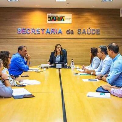 Na Sesab, prefeito e vice-prefeito anunciam construção de novas unidades básicas de saúde em Ilhéus