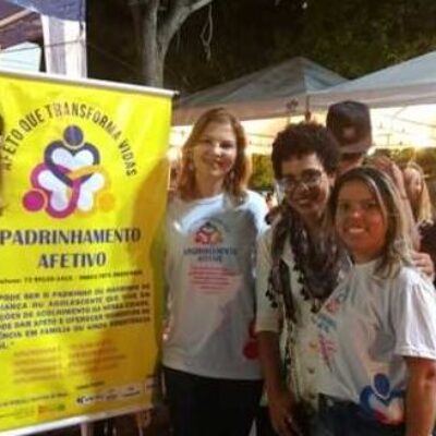 Projeto ‘Apadrinhamento Afetivo’ participa do evento Ciranda na Praça neste sábado (18)
