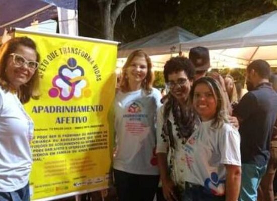 Projeto ‘Apadrinhamento Afetivo’ participa do evento Ciranda na Praça neste sábado (18)