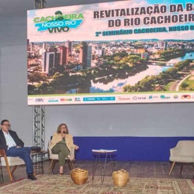 Representantes da Prefeitura de Itabuna participam da 2ª Edição do Seminário Cachoeira, Nosso Rio Vivo