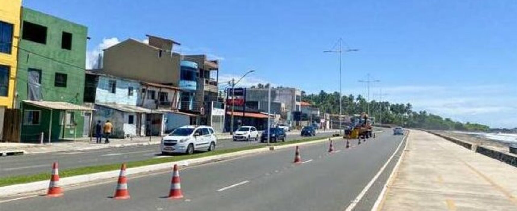Município vistoria manutenção da iluminação no entorno da Ponte Jorge Amado e sugere melhorias