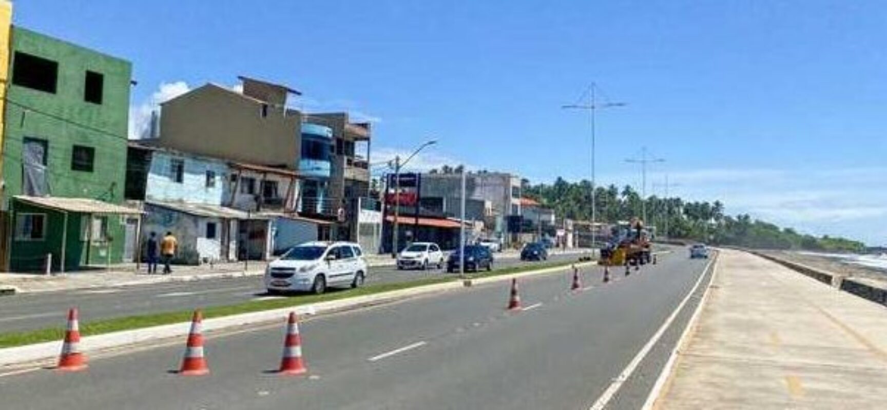 Município vistoria manutenção da iluminação no entorno da Ponte Jorge Amado e sugere melhorias