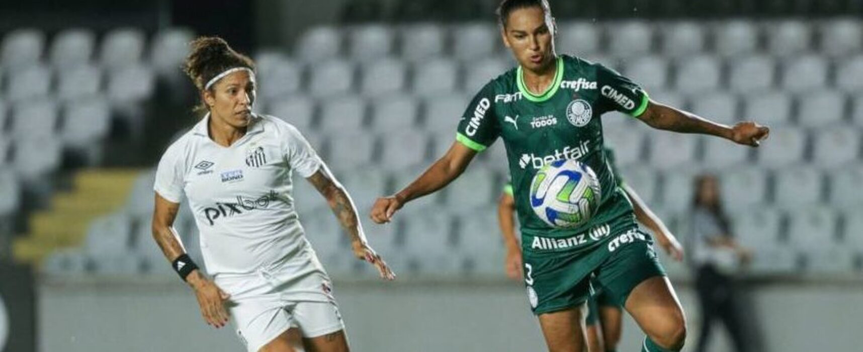 Palmeiras e Santos empatam pela Série A1 do Brasileiro Feminino