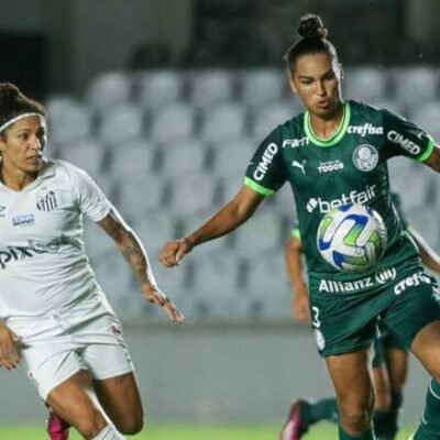 Palmeiras e Santos empatam pela Série A1 do Brasileiro Feminino