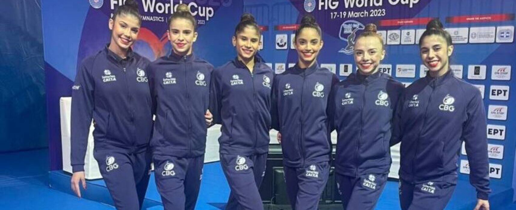 Ginástica Rítmica: Brasil brilha na etapa de Atenas da Copa do Mundo