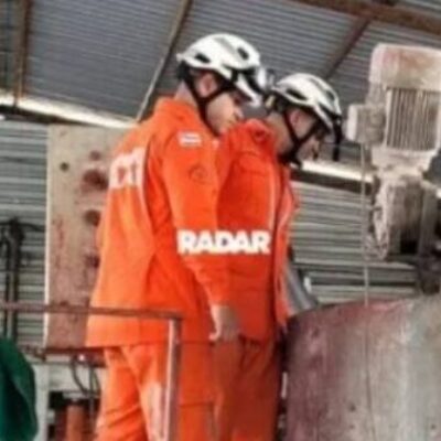 Homem morre após cair em máquina de triturar cimento em Porto Seguro