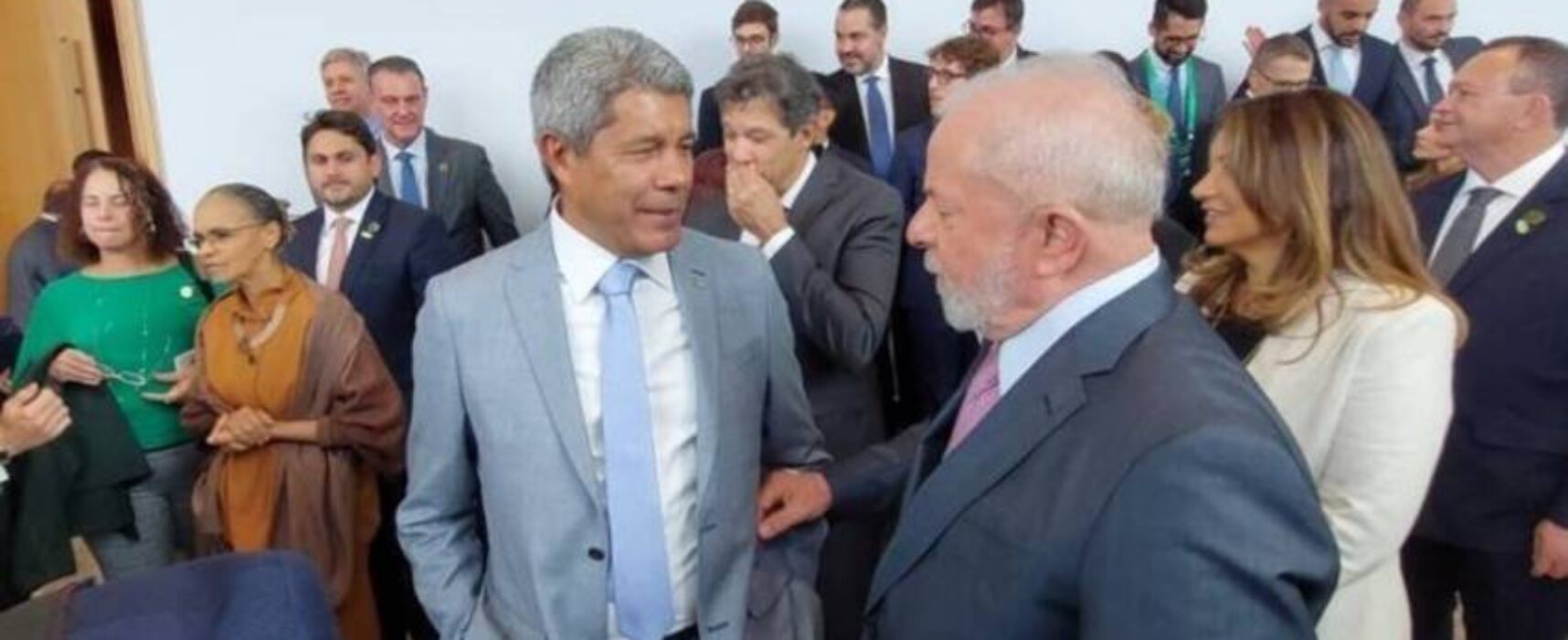 “Jerônimo foi o grande premiado nesta viagem”, diz Lula sobre governador da Bahia