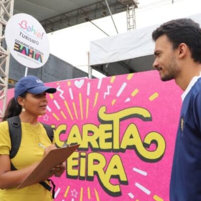 Setur-BA faz receptivo e pesquisa turística na Micareta de Feira de Santana