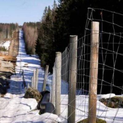 Finlândia começa a construir cerca na fronteira com a Rússia