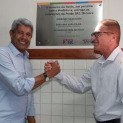 Em Cascavel, distrito de Ibicoara, governador inaugura unidade do SAC