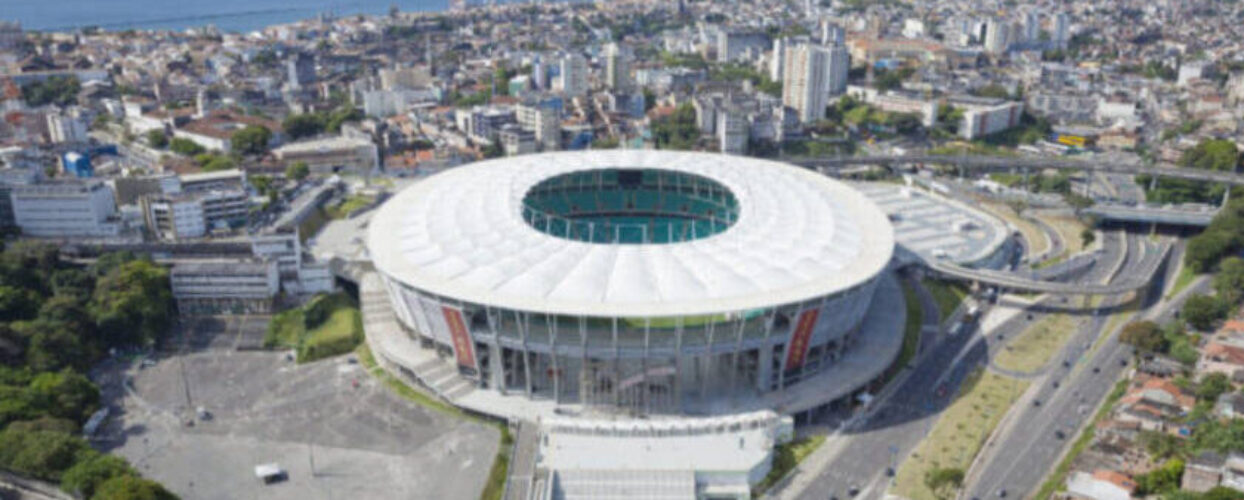Fifa realiza visita técnica na Fonte Nova e aprova andamento da preparação para Copa do Mundo Feminina em 2027