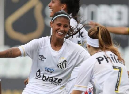 Goleadas de Santos e Cruzeiro marcam o domingo no Brasileirão Feminino